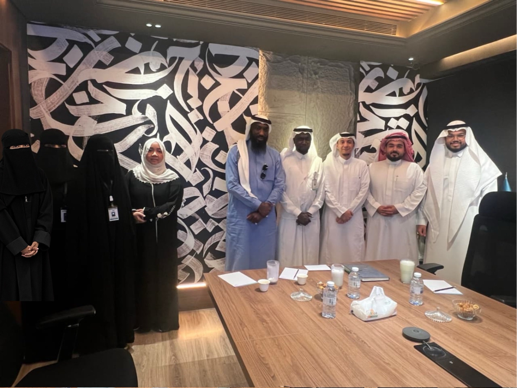 زيارة دكاترة جامعة ام القرى